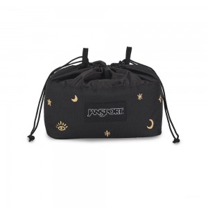 Jansport CINCH CADDY Pouches Mustat | FI3016CE