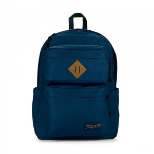 Jansport Double Break Laptop Reppu Laivastonsininen | FI3228VD