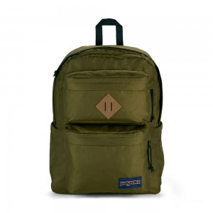 Jansport Double Break Laptop Reppu Vihreä | FI3225MA
