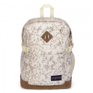 Jansport SUEDE CAMPUS Laptop Reppu Beige | FI3152WY