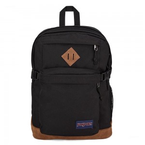 Jansport SUEDE CAMPUS Laptop Reppu Mustat | FI3159XF